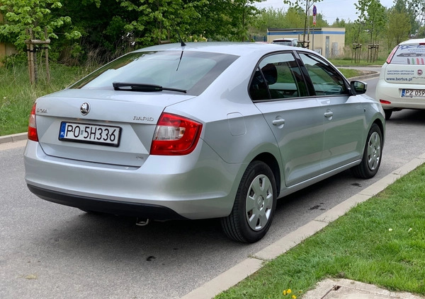 Skoda RAPID cena 23900 przebieg: 156366, rok produkcji 2013 z Kalety małe 79
